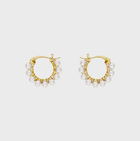 ring of pearls gold