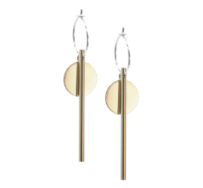 Earrings Matched Rising Sun