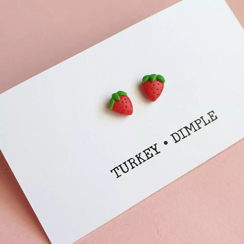 Strawberry Studs