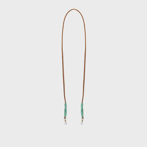 Nifties Sunglasses Strap | Tan | Turquoise