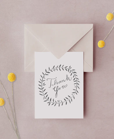 Card A6 Thank You Card