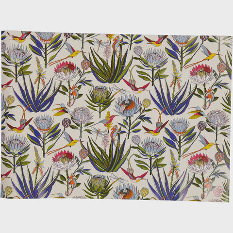 Wrapping Paper / Bloom (Cream Multi Coloured)