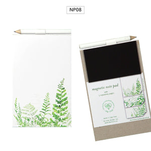 Notepad Magnetic with Pencil Ferns - PRESENTspace