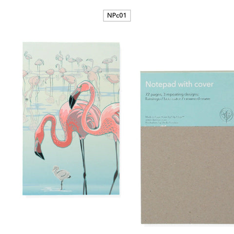 Notepads With Covers Flamingo - PRESENTspace