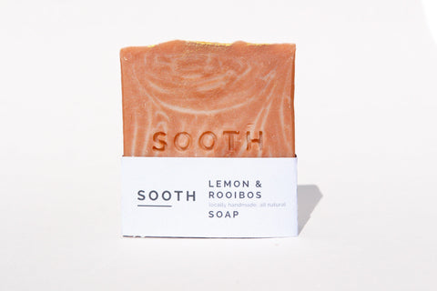 Soap Artisanal Handmade Lemon and Rooibos - PRESENTspace