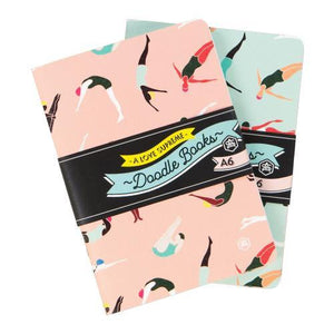 Notebook Softcover A6 2Pk Freestyle