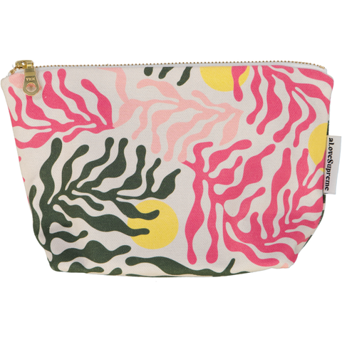 Makeup Pouch Sea Tangle Pink