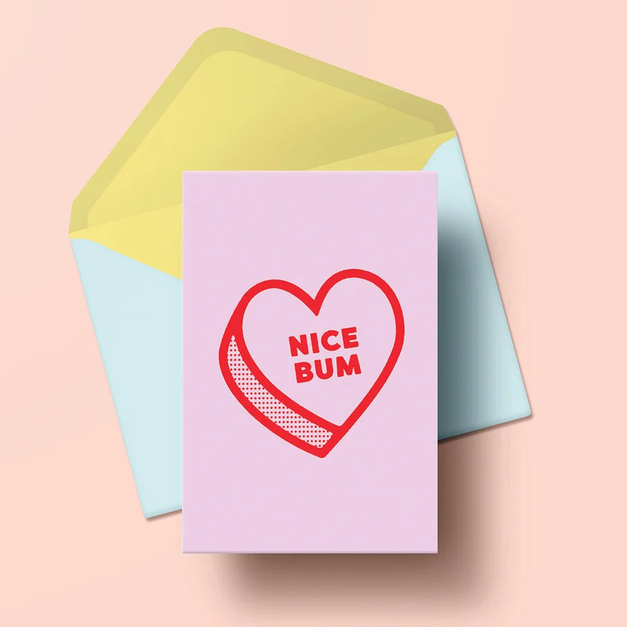 Card Nice Bum A6