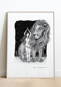 Print A3 Courage - PRESENTspace
