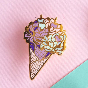 Pin Ice cream cone