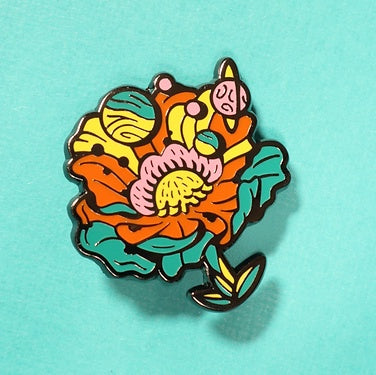 Pin Space Flower