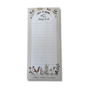 Notepad Magnetic Wildflower - PRESENTspace
