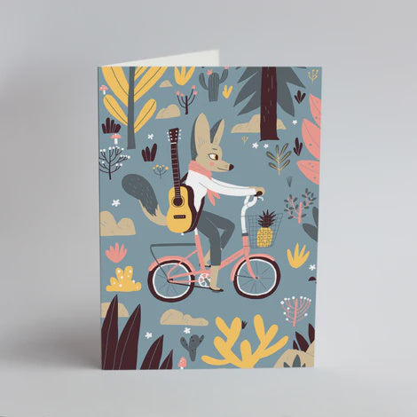 Card Cycling Cape Fox