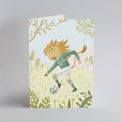 Cards Sports Animals Soccer Lion