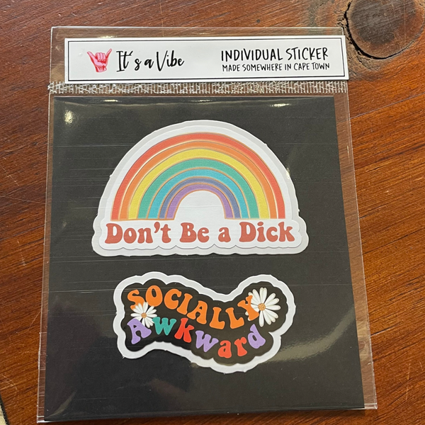 Sticker Pack Don't Be A Dick