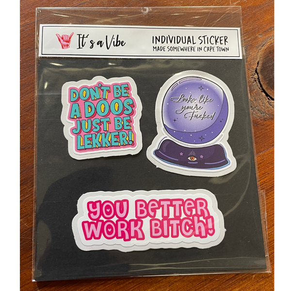 Sticker Pack Looks Like You're Fucked