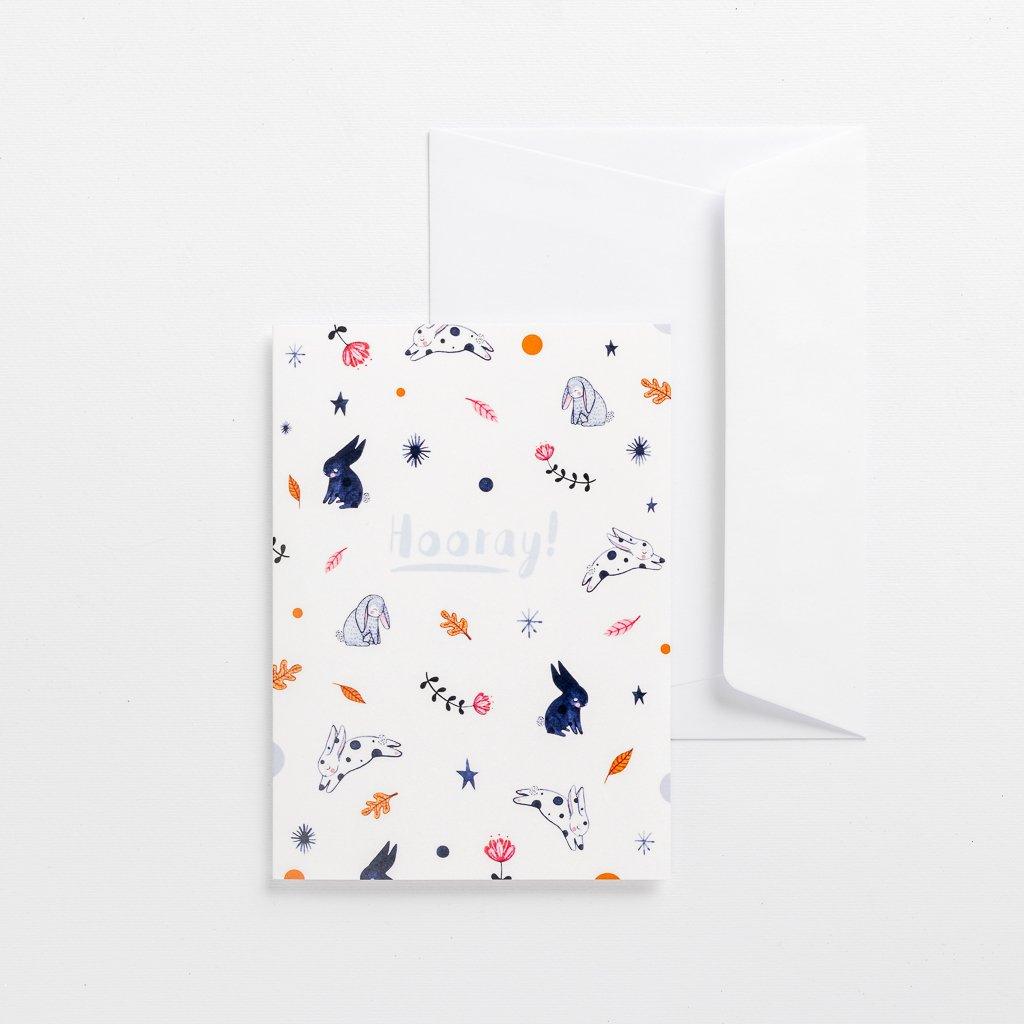 Card Bunny Hooray - PRESENTspace