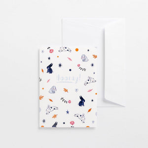 Card Bunny Hooray - PRESENTspace