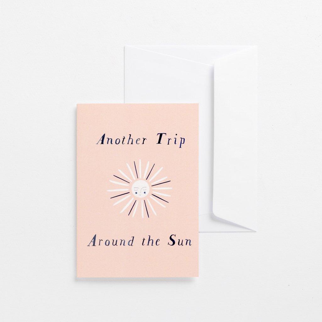 Card Another Trip Around The Sun Pink - PRESENTspace