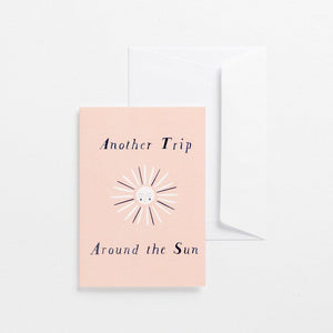 Card Another Trip Around The Sun Pink - PRESENTspace
