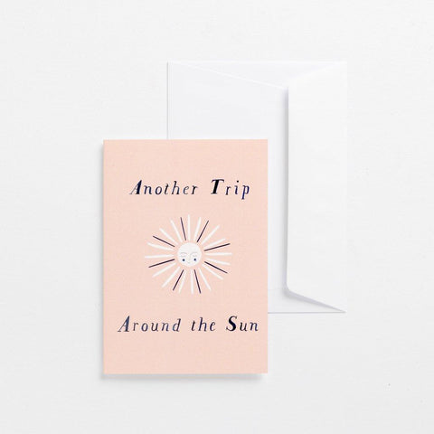 Card Another Trip Around The Sun Pink - PRESENTspace